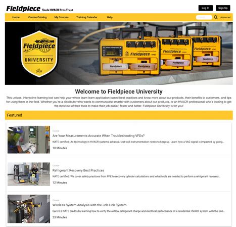 fieldpiece product registration
